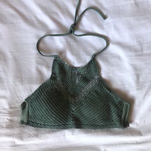 Halter bikini top